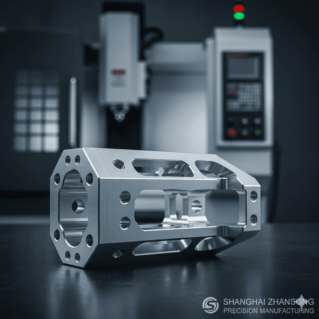 complex precision cnc milled part