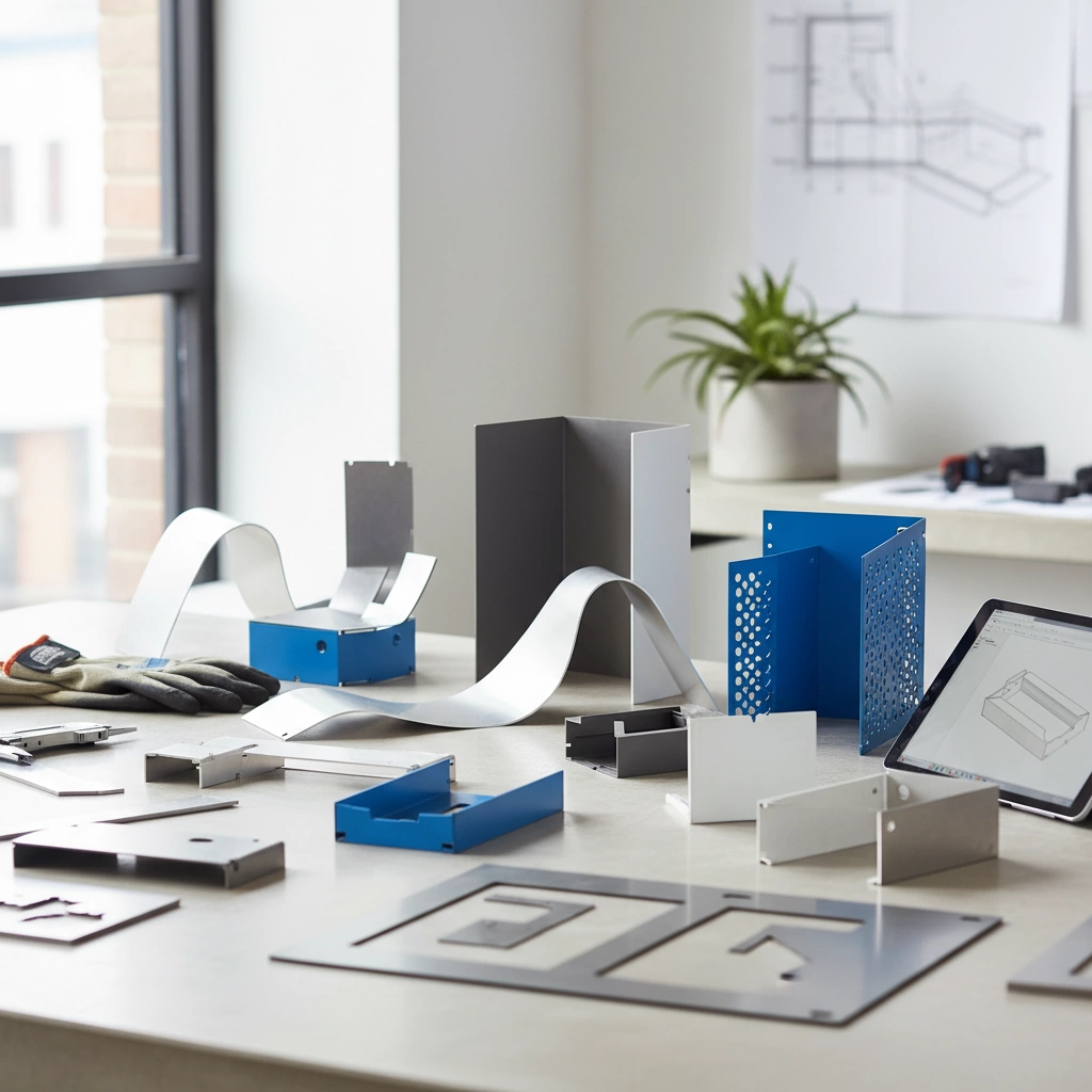 Complex Shaped Sheet Metal Parts Custom CNC Fabrication