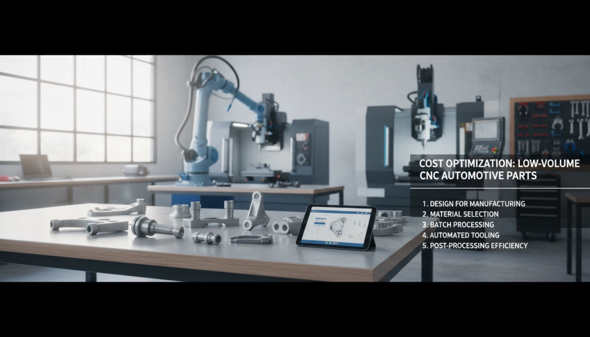 How to reduce machining cost for low volume automo