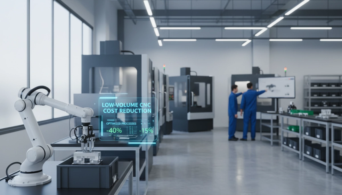 Kostenbesparing bij Low-Volume CNC-bewerking