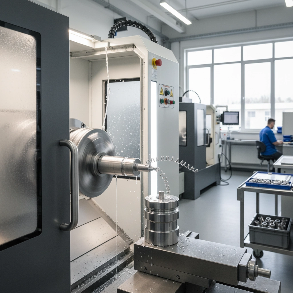 Torneado de precisión en acero inoxidable para equipos médicos