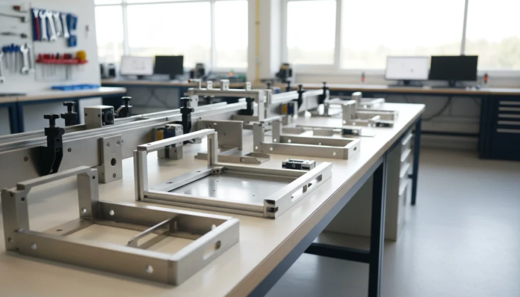 Sheet metal components for packaging equipment Ml5