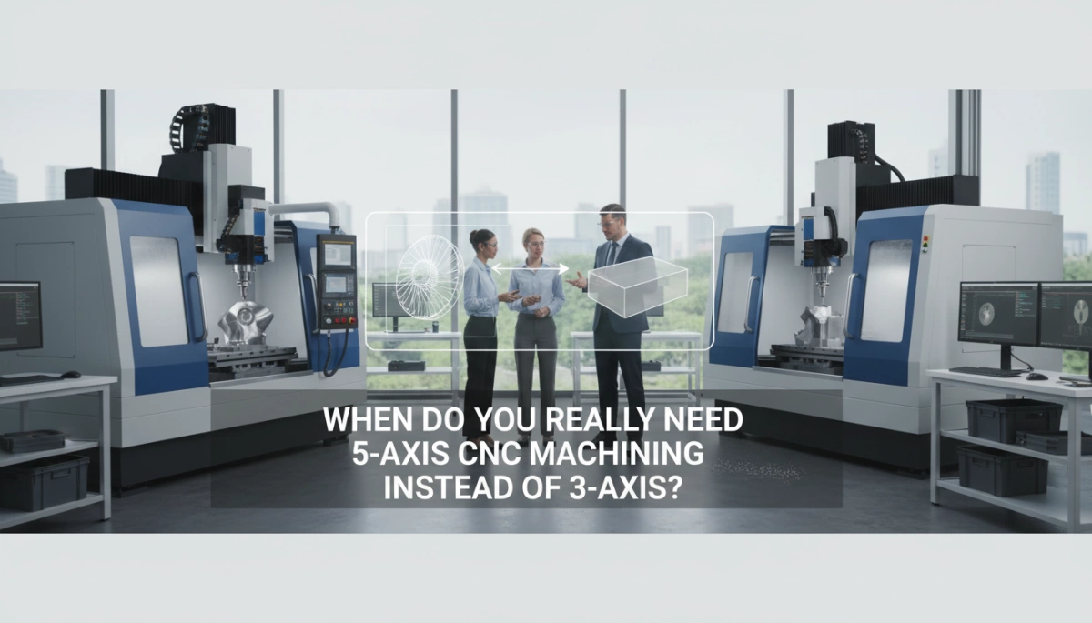 いつ本当に5軸CNC加工が必要になるのか