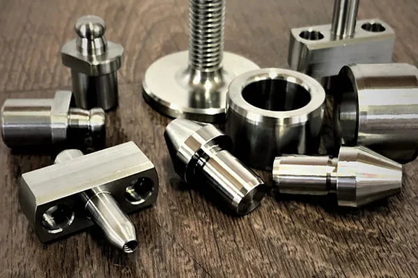 High precision titanium CNC machining part