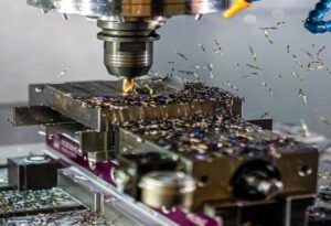 Multi-axis CNC machining for complex contours