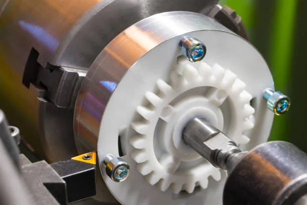 Nylon CNC machined part