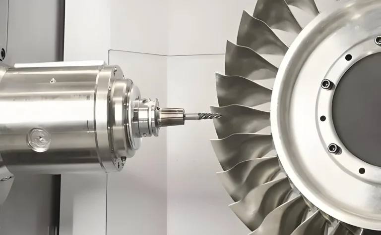 Precision aerospace components manufactured by multi-axis CNC machining