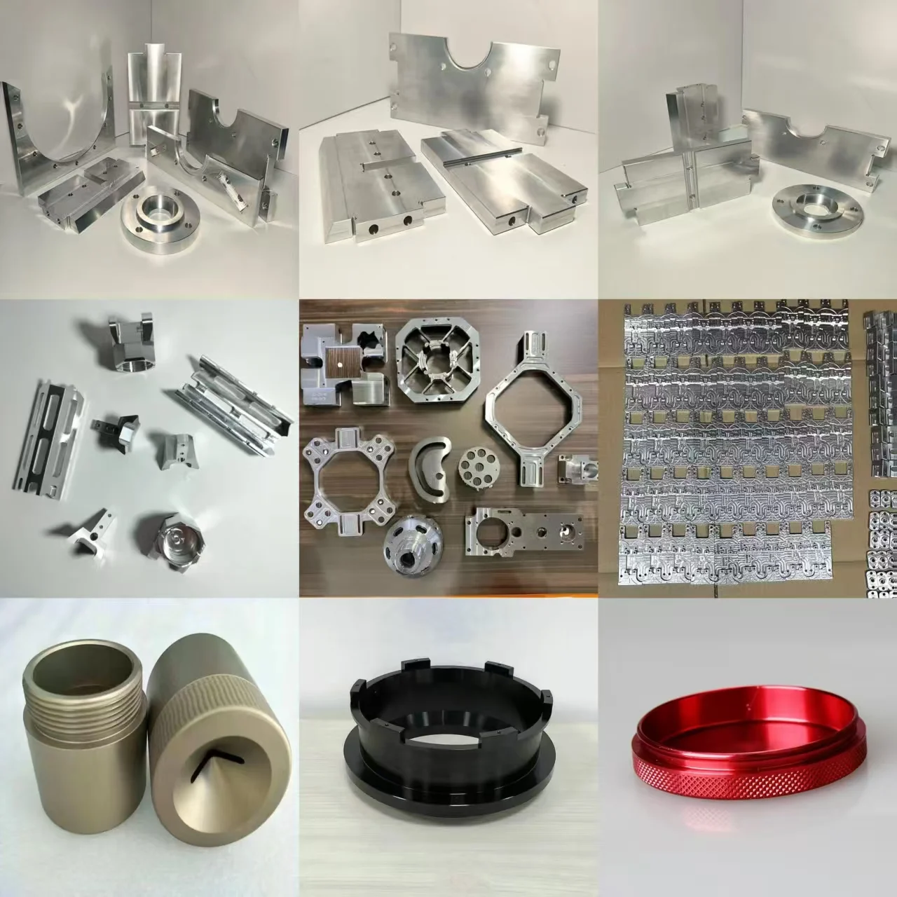 Precision CNC machining in progress