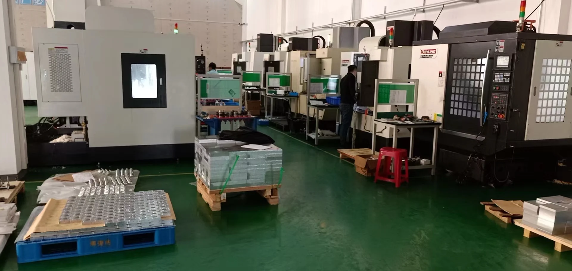 Precision CNC machining quality inspection