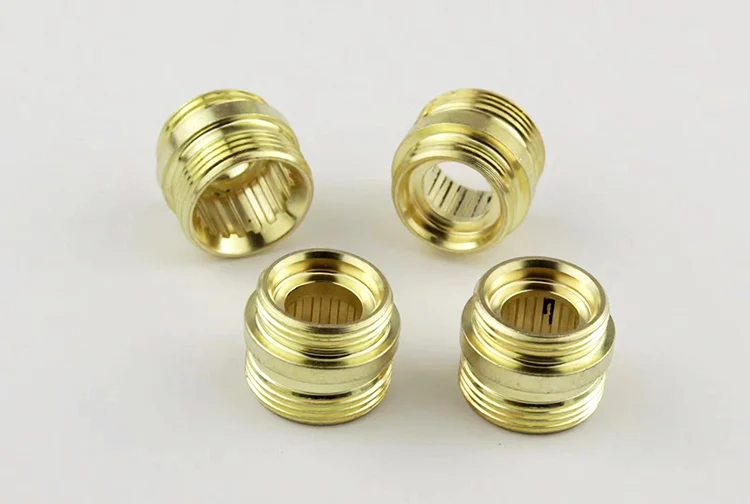 Precision machined copper connector