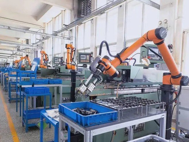 Collaborative robotics and flexible production units