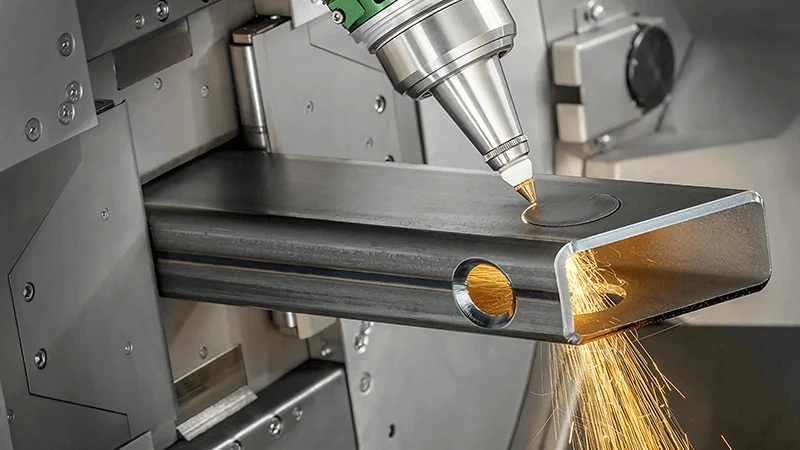 Titanium laser cutting