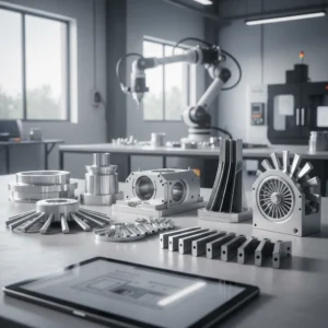 Usinage de composants aéronautiquesPrécision aéronautique p 1