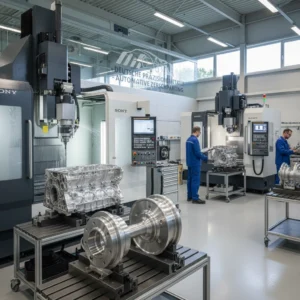 CNC-bewerkingsdiensten voor automobiel aluminium onderdelen 3