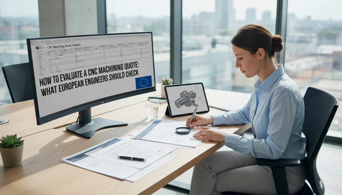 How to evaluate a CNC machining quote what Europea 1