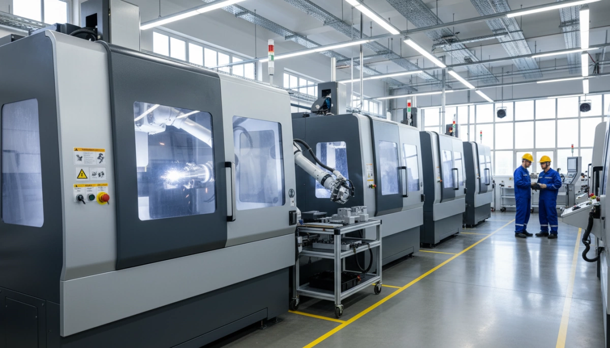 정밀 CNC 가공 표면 마감 자동화