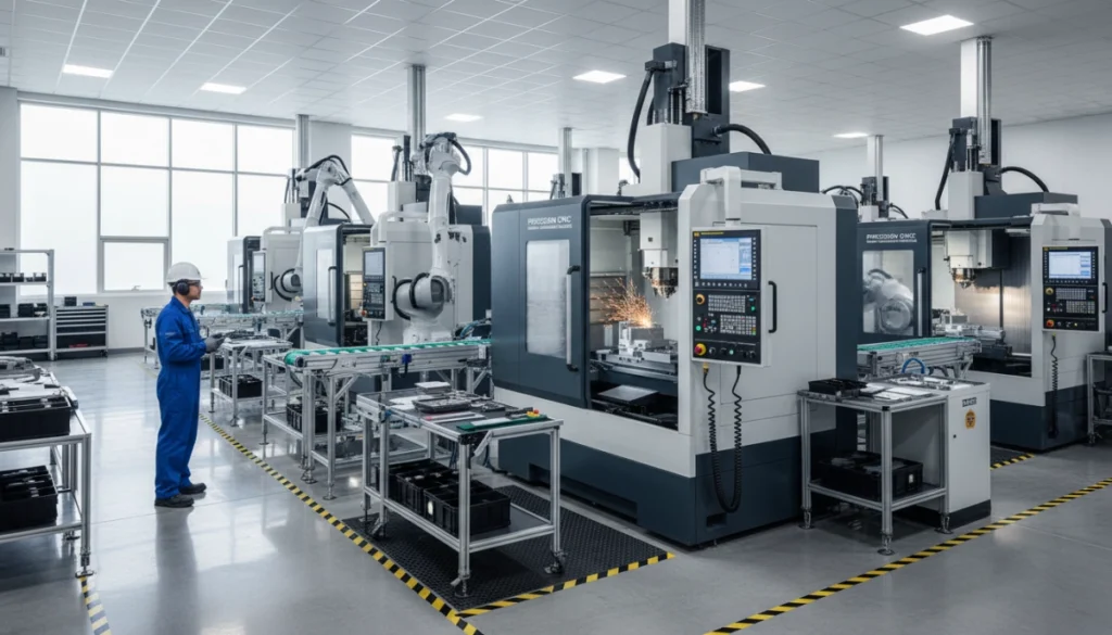 Präzisions-CNC-Bearbeitung für Robotik Design und Materialauswahl 9 Präzisions-CNC-Bearbeitung für Automatisierung und Robotik 1