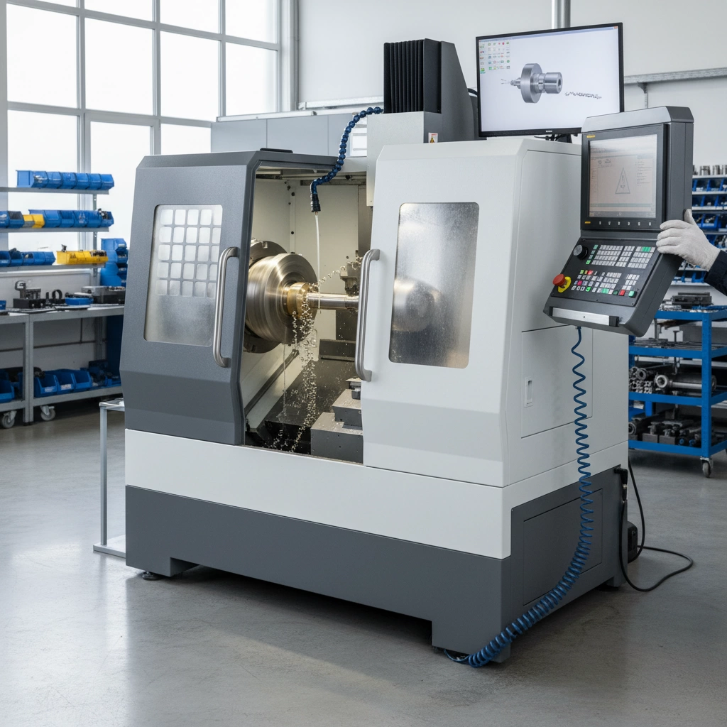 Přesné CNC soustružení pro hydraulické komponenty