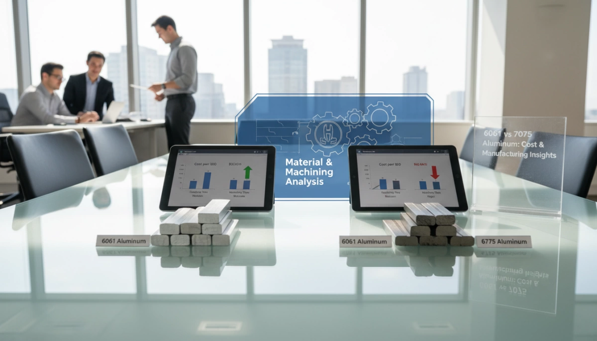6061 vs 7075 aluminum cost and machining analysis