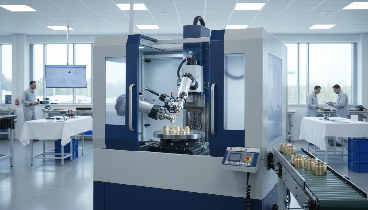 Brass CNC Machining Electrical Component Finishing