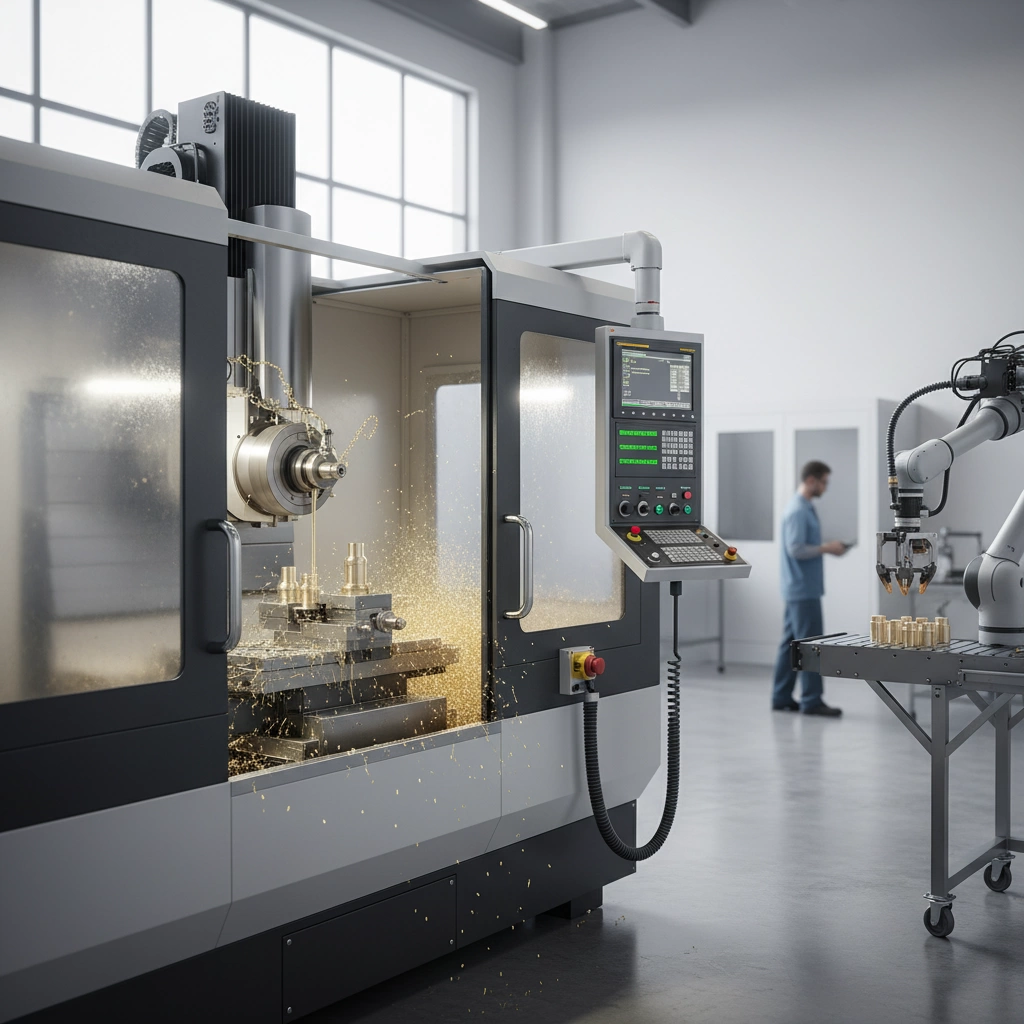 Free Cutting Brass C360 CNC Machining for High Speed Production