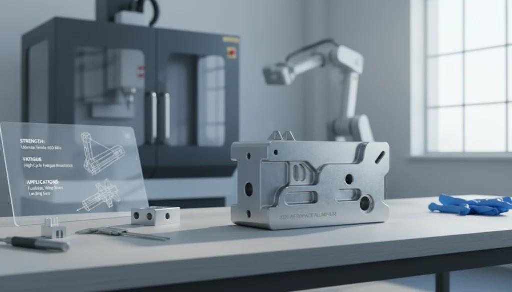 Hliník 2026 pro letecké CNC obrábění Pevnost 1