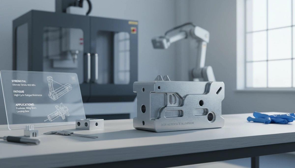 2026 aluminum for aerospace CNC machining strength 1