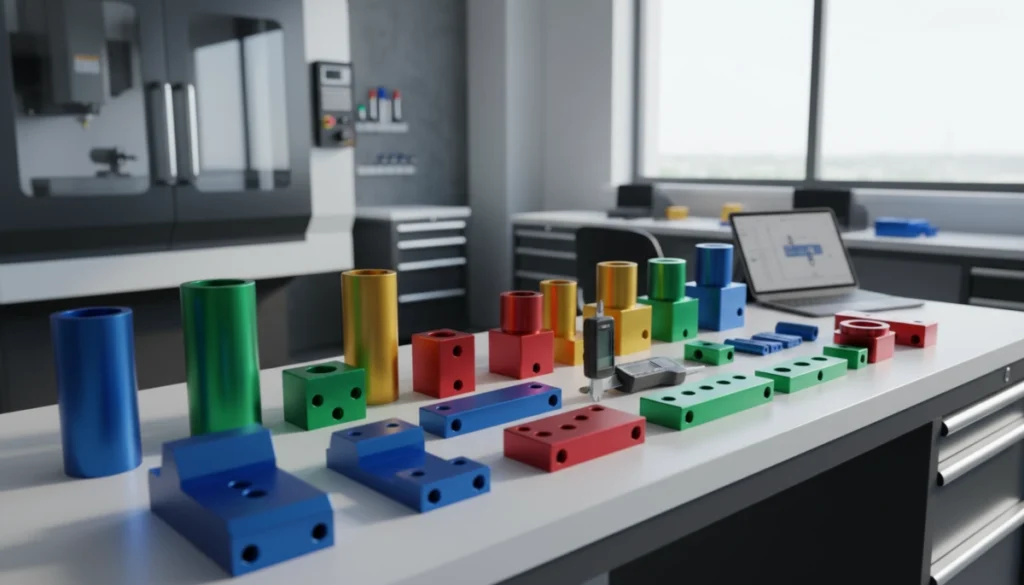 Guía de anodizado de aluminio para piezas CNC, Tipo II vs III y colores 6 Control de grosor de anodizado en piezas CNC viNBKPN3F