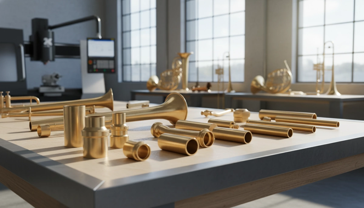 CNC Brass Alloys for Musical Instruments