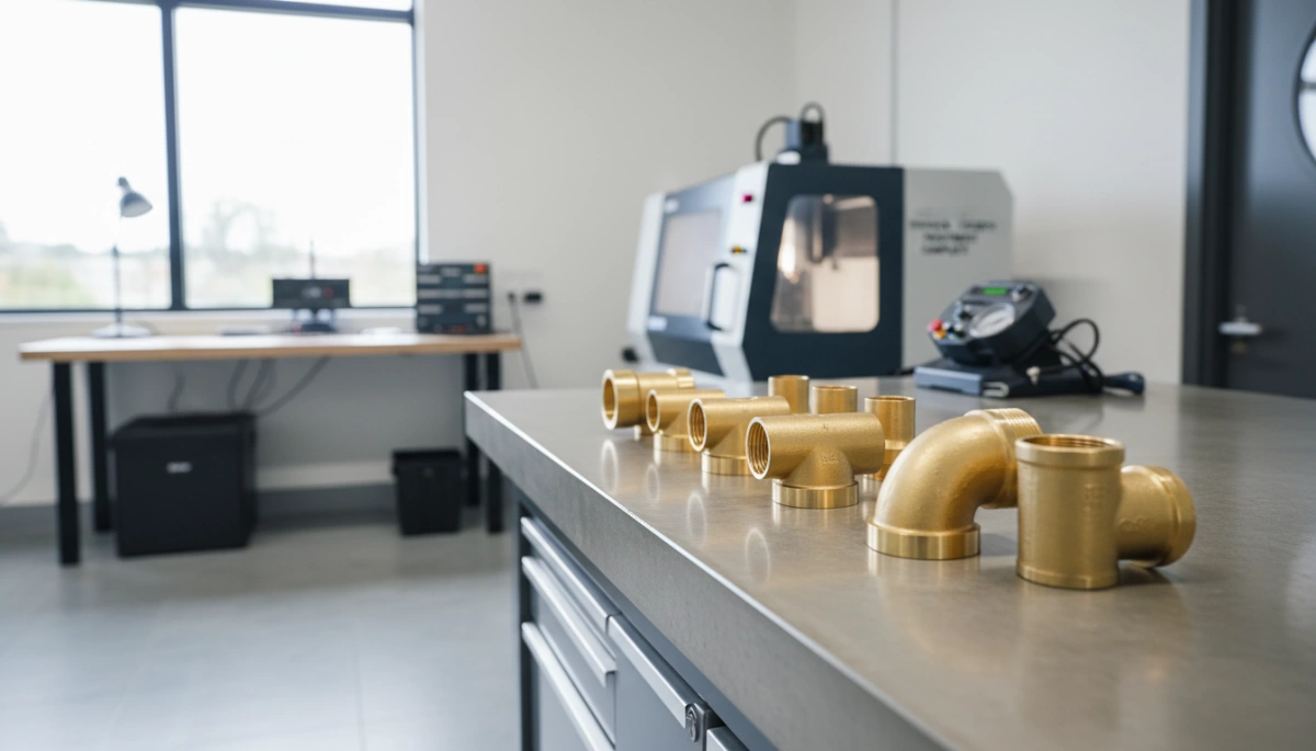 CNC Brass Plumbing Surface Integrity Treatment