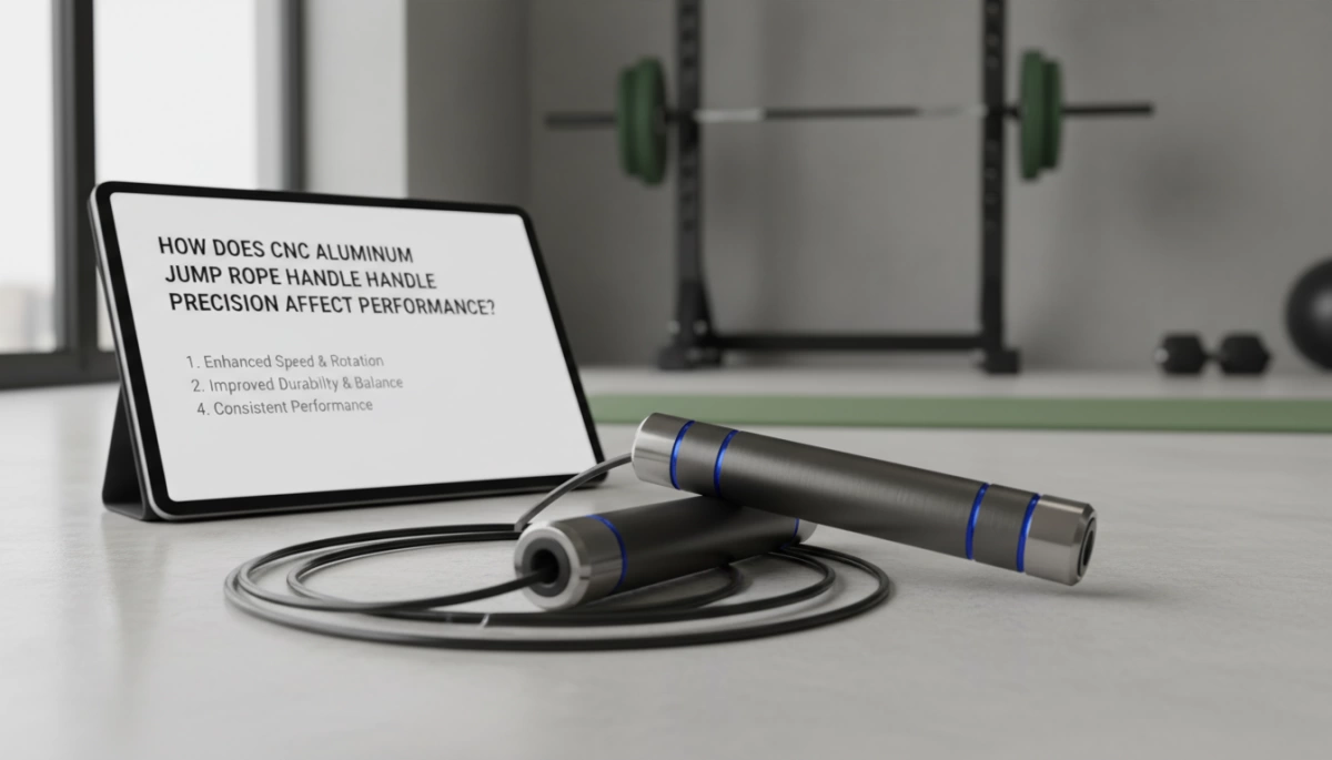 How Does CNC Aluminum Jump Rope Handle Precision A 1