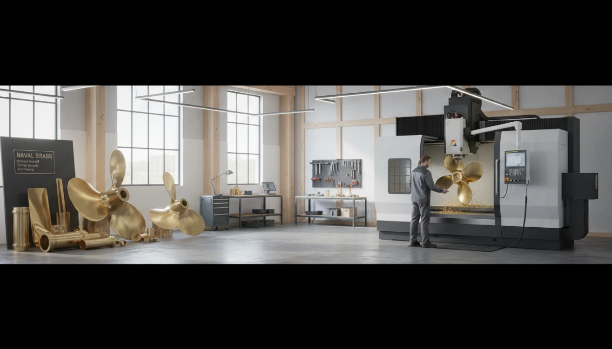 Naval Brass Properties and Marine CNC Uses