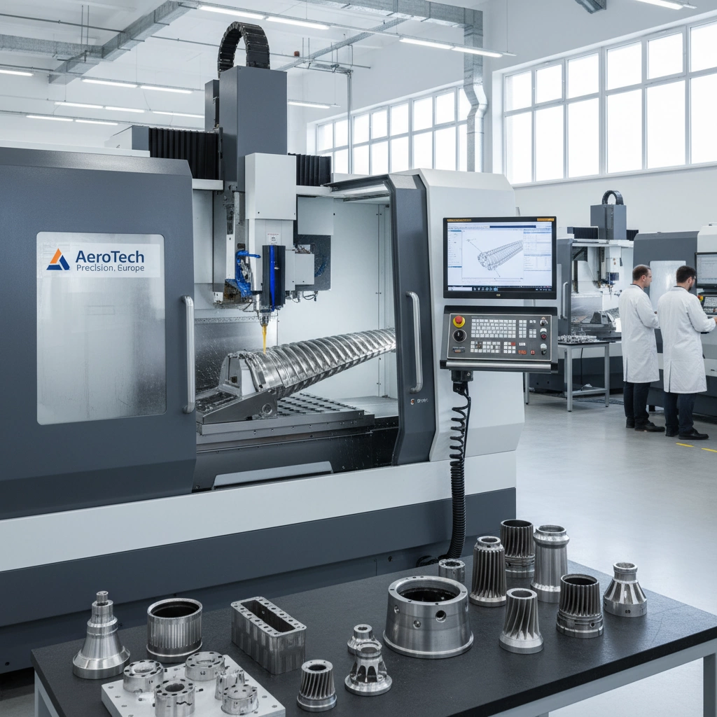 Usinage CNC de précision pour les pièces aéronautiques en Europe