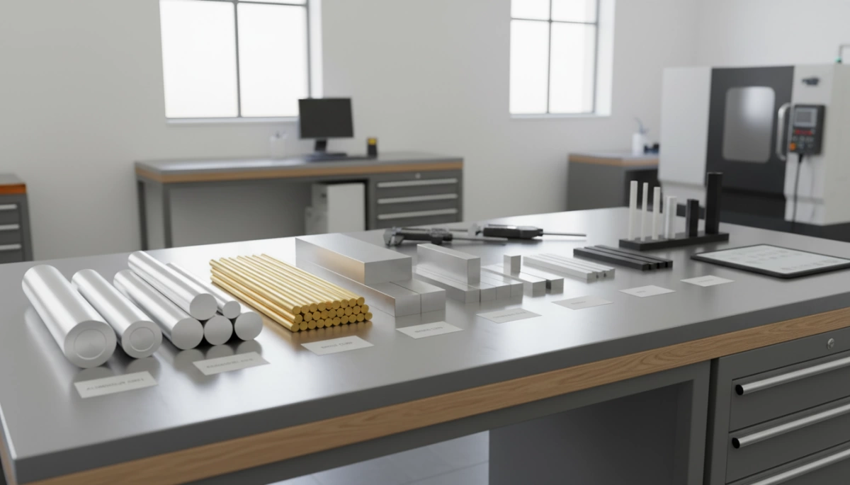 Precision CNC turning materials selection