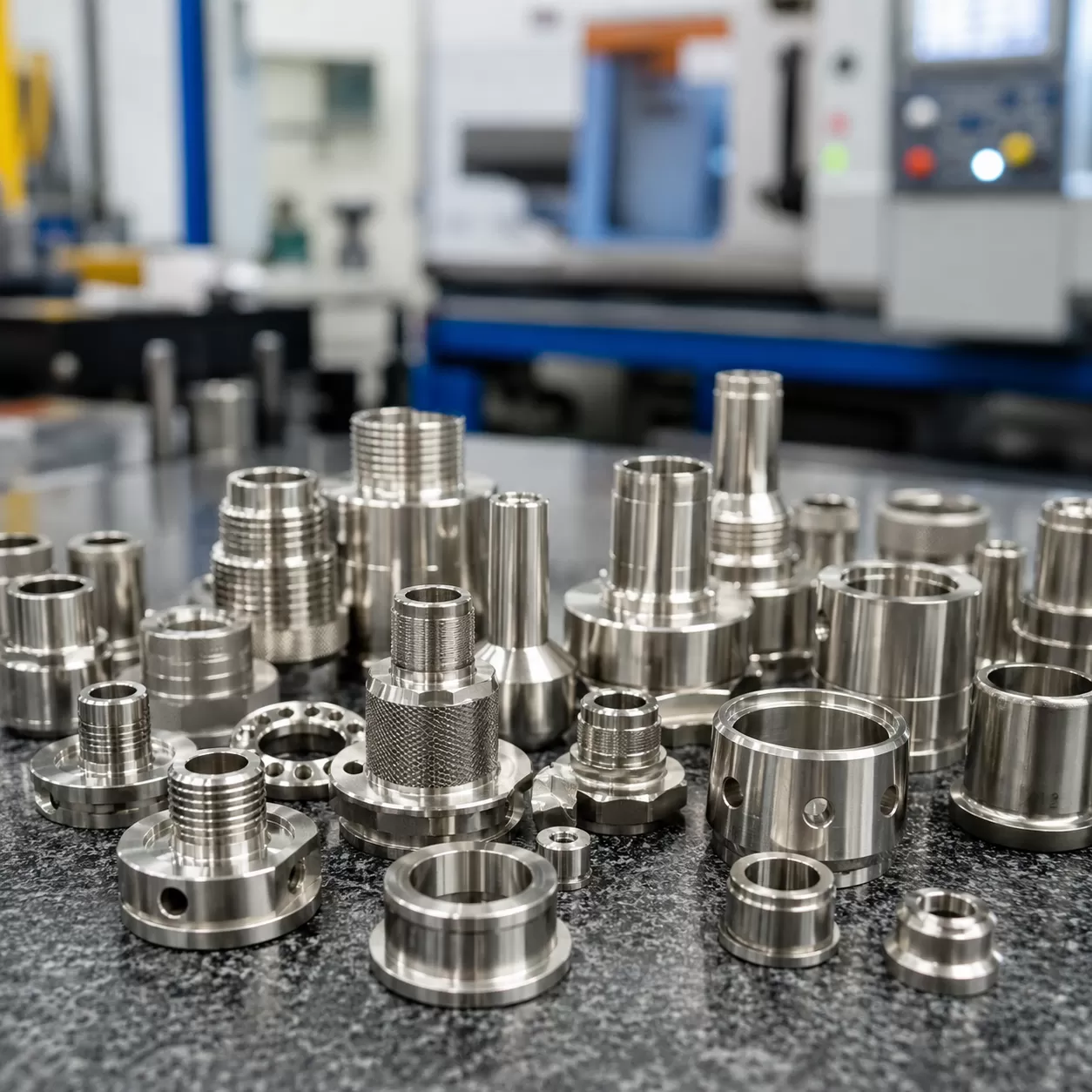 Nickel Plating Brass CNC Parts for Durability